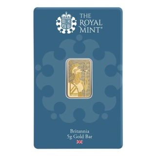5 g Britannia Gold Bar | The Royal Mint