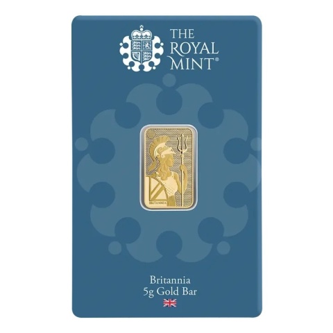 5 g Britannia Gold Bar | The Royal Mint