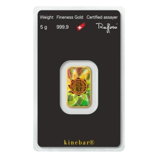 5 g Gold Bar | Argor-Heraeus | Kinebar