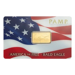 5 g Bald Eagle Gold Bar | PAMP Suisse