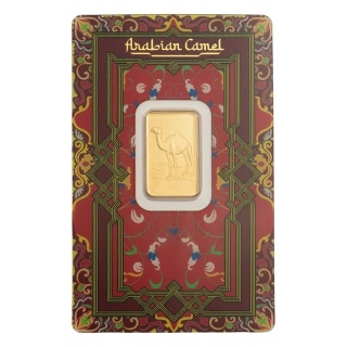5 g Arabian Camel Gold Pendant Bar | PAMP Suisse