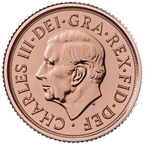 Quarter Sovereign Charles III Gold Coin | 2024