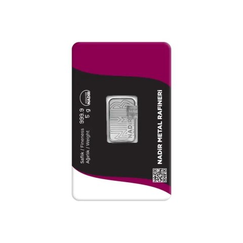 5 g Silver Bar | Nadir Metal Rafineri