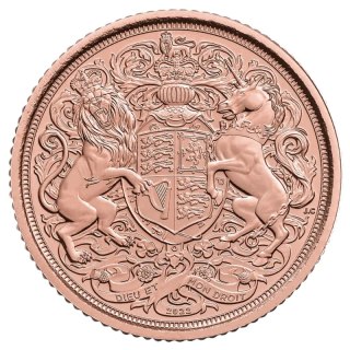 Commemorative Half Sovereign Charles III Gold Coin | 2022
