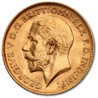 Half Sovereign George V Gold Coin | Mixed Years