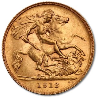 Half Sovereign George V Gold Coin | Mixed Years