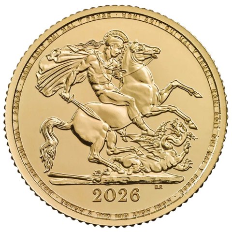 Half Sovereign Charles III Gold Coin | 2026