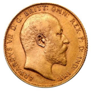 Sovereign Edward VII Gold Coin | 1902 - 1910