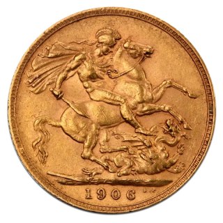 Sovereign Edward VII Gold Coin | 1902 - 1910