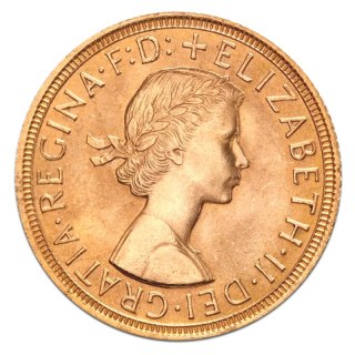 Sovereign Elizabeth II Gold Coin | 1957 - 2021