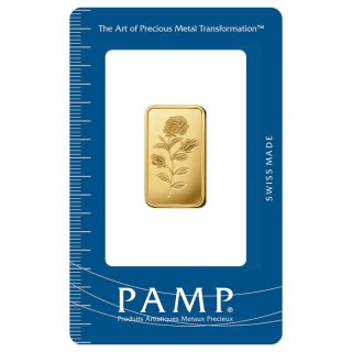 10 g Rosa Gold Bar | PAMP Suisse