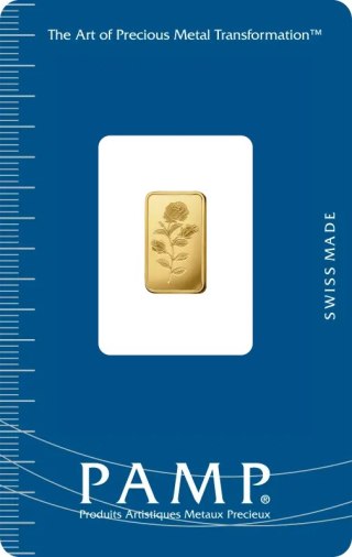 1 g Rosa Gold Bar | PAMP Suisse