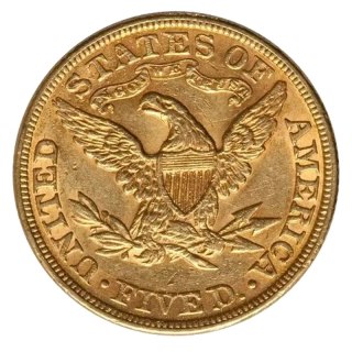 5 Dollars "Liberty Head" Gold Coin | 1795-1929
