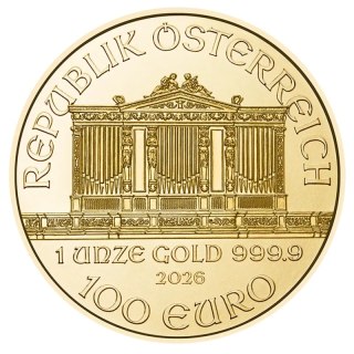 1 oz Vienna Philharmonic Gold Coin | 2026