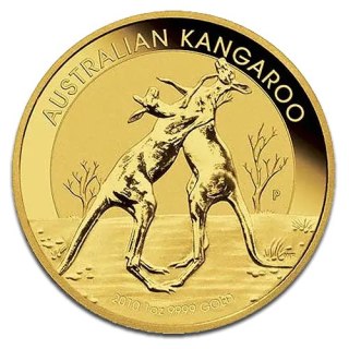 1 oz Australian Kangaroo Nugget Gold Coin | Mixed Years